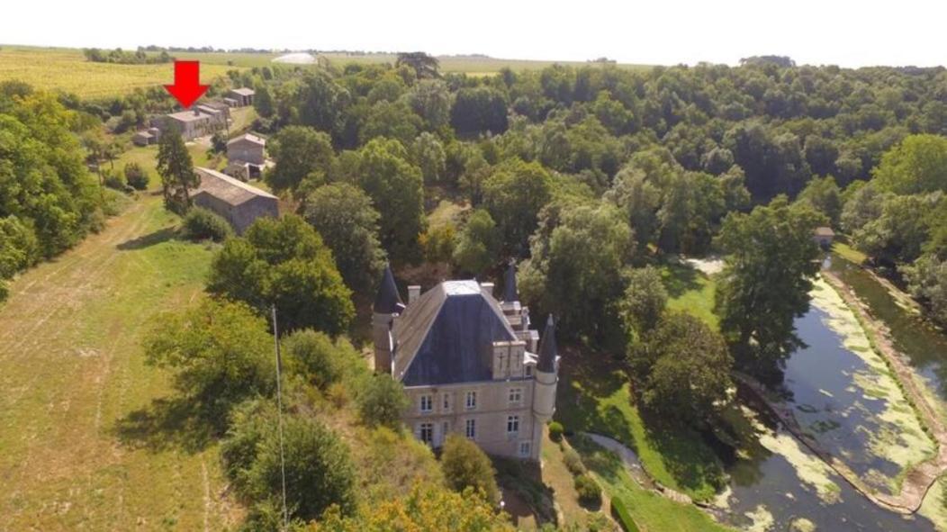 Chateau Des Loups - Les Cedres Bleus Echire Buitenkant foto
