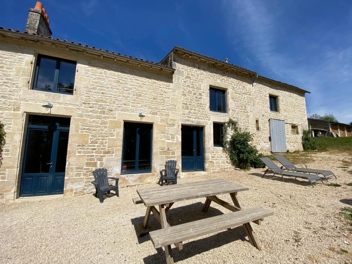 Chateau Des Loups - Les Cedres Bleus Echire Buitenkant foto