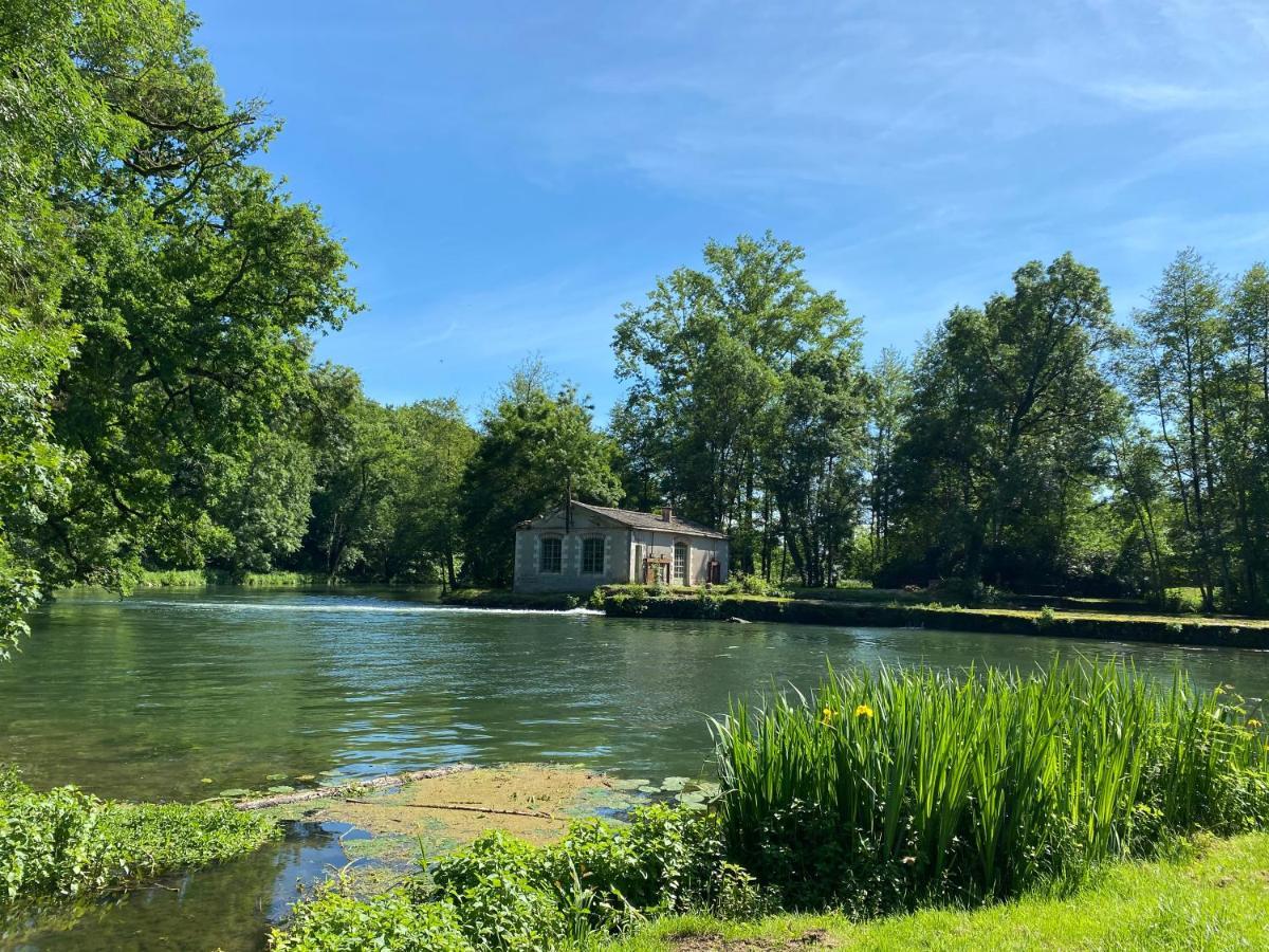Chateau Des Loups - Les Cedres Bleus Echire Buitenkant foto