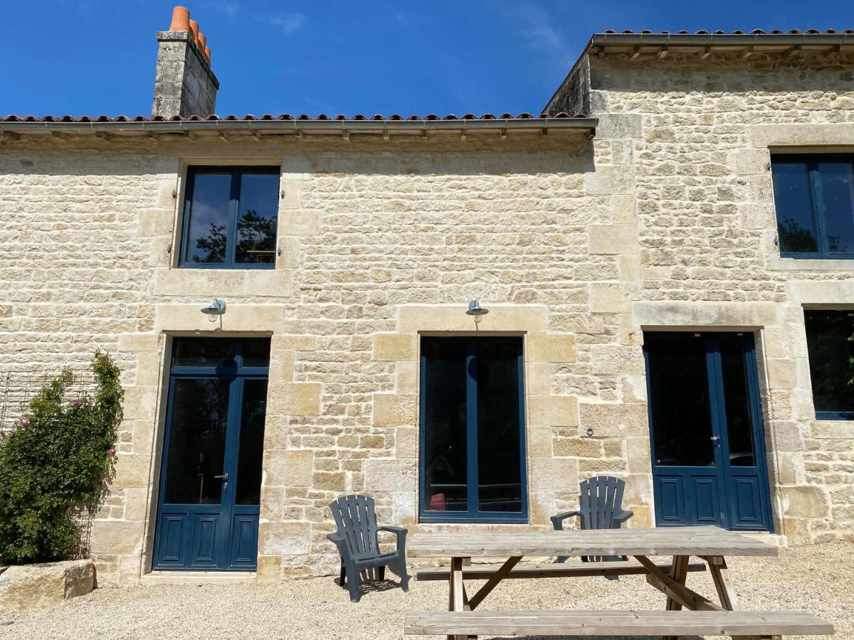 Chateau Des Loups - Les Cedres Bleus Echire Buitenkant foto